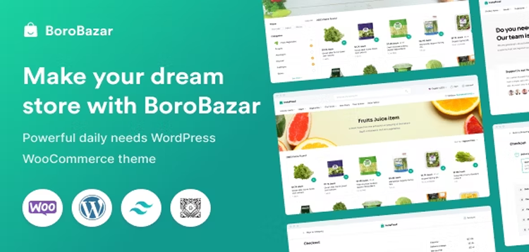 Item cover for download BoroBazar - Grocery Store WooCommerce WordPress theme