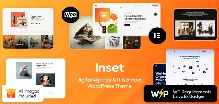 Item cover for download Inset - Digital Agency & IT Services WordPress Theme