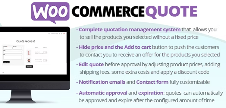 Item cover for download WooCommerce Quote