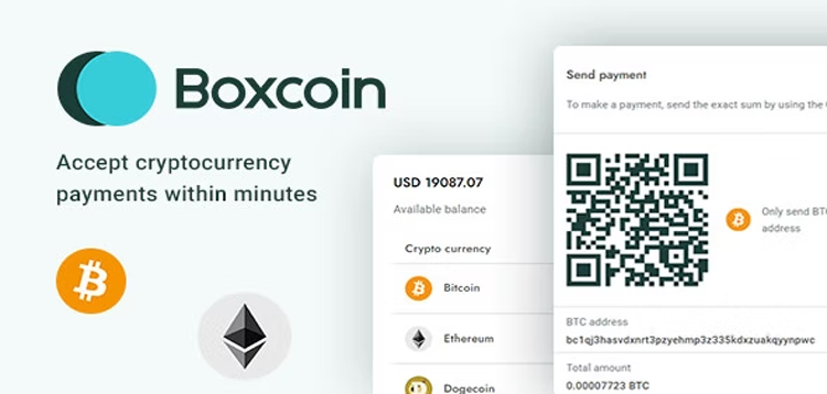 Item cover for download Boxcoin - Crypto Payment Plugin for WooCommerce
