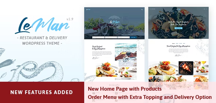 Item cover for download LeMar - Seafood Restaurant WordPress Theme