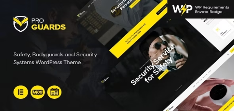 Item cover for download ProGuards - Safety Body Guard & Security WordPress Theme