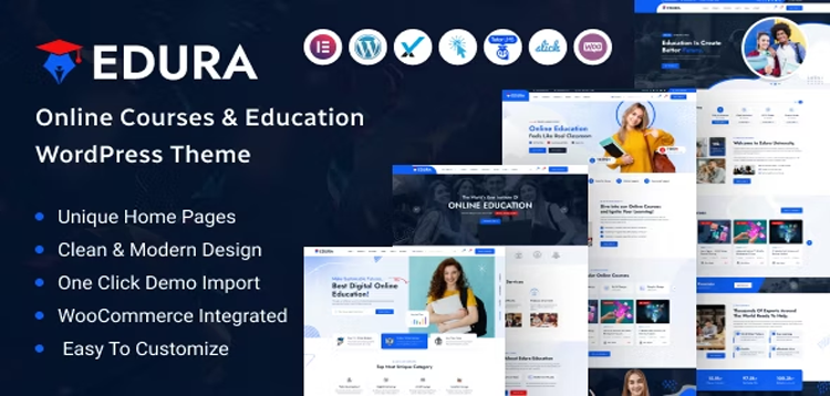 Item cover for download Edura – Online Courses & Education WordPress Theme
