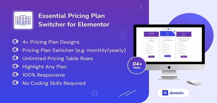 Item cover for download Essential Pricing Plan Switcher for Elementor