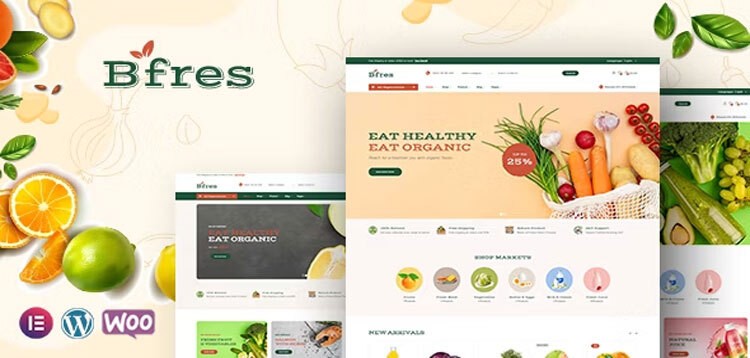 Item cover for download Bfres - Organic Food WooCommerce Theme