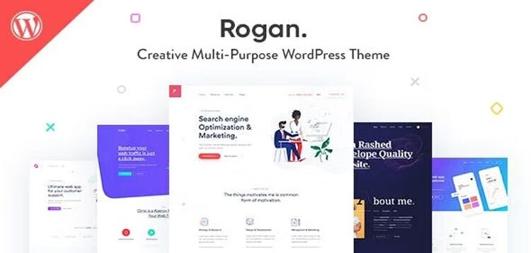 Item cover for download Rogan - Creative Multipurpose WordPress Theme for Agency, Saas, Portfolio