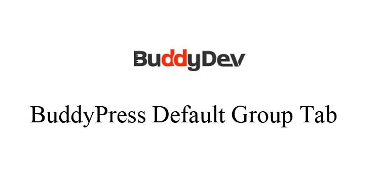 Item cover for download BuddyPress Default Group Tab