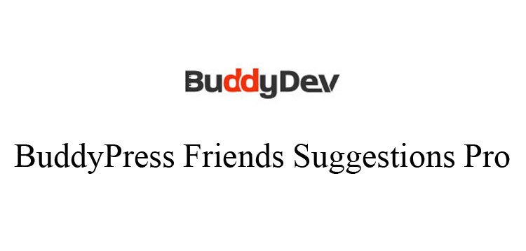 Item cover for download BuddyPress Friends Suggestions Pro