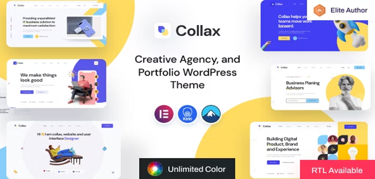Item cover for download Collax - Creative Agency WordPress Theme