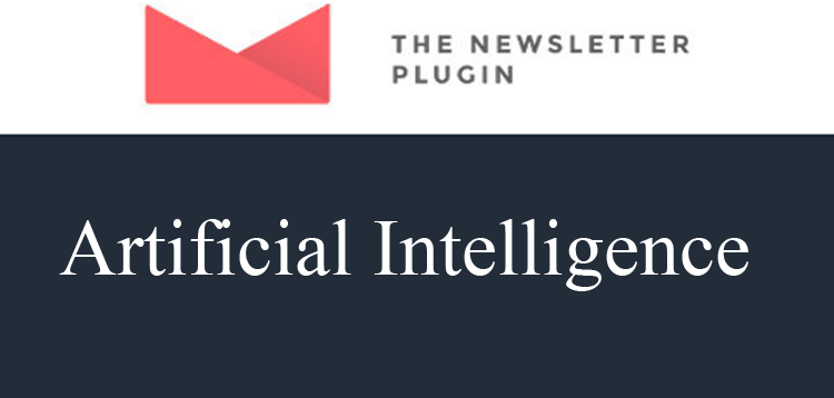 Item cover for download Newsletter Artificial Intelligence