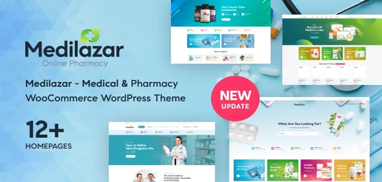 Item cover for download Medilazar - Pharmacy Medical WooCommerce WordPress Theme
