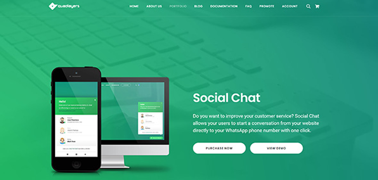 Item cover for download Social Chat by Quadlayers