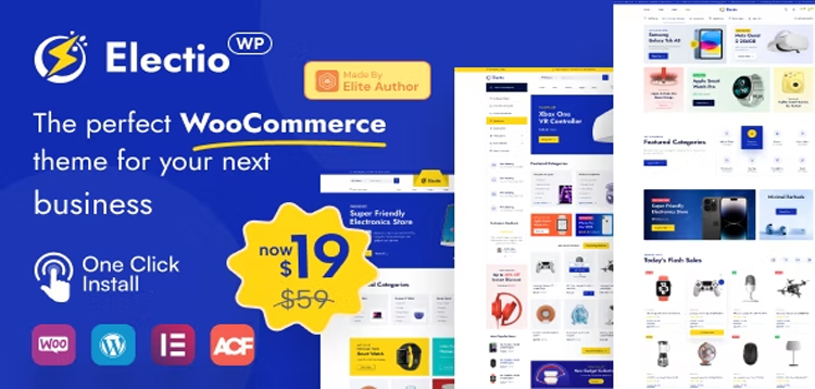 Item cover for download Electio Electronics & Gadgets Store WooCommerce Theme