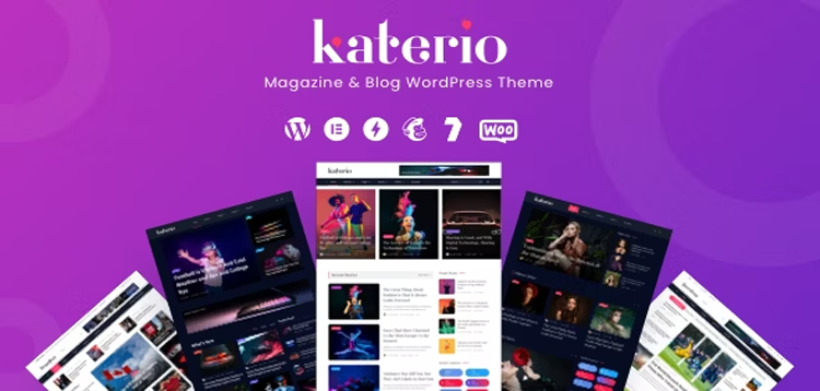 Item cover for download Katerio - Magazine & Blog WordPress Theme
