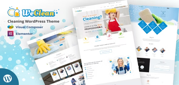 Item cover for download We Clean - Cleaning WordPress