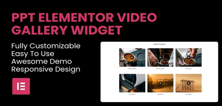 Item cover for download PPT - Video Gallery Elementor Widget