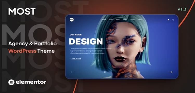 Item cover for download Most – Creative Agency and Portfolio Theme