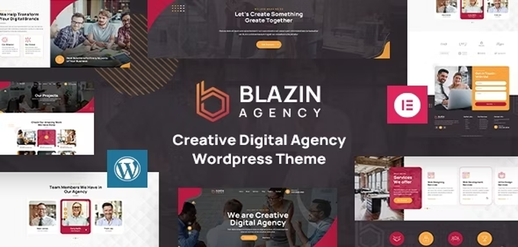 Item cover for download Blazin Agency | Creative WordPress Theme