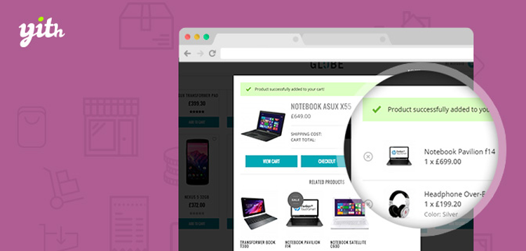 Item cover for download YITH WooCommerce Added to Cart Popup Premium