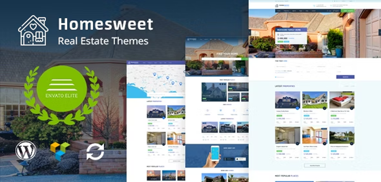 Item cover for download HomeSweet - Real Estate WordPress Theme