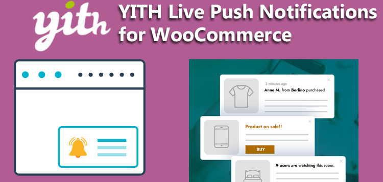 Item cover for download YITH Live Push Notifications for WooCommerce