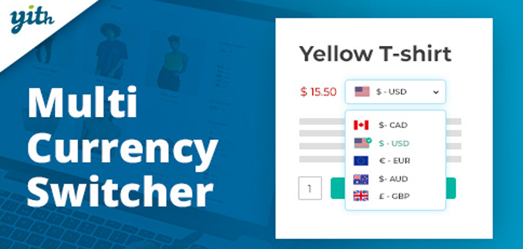 Item cover for download YITH Multi Currency Switcher for WooCommerce