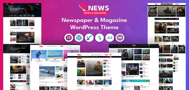 Item cover for download TNews - News & Magazine WordPress Theme