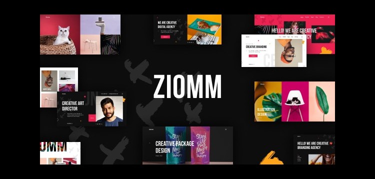 Item cover for download Ziomm - Creative Agency & Portfolio WordPress Theme