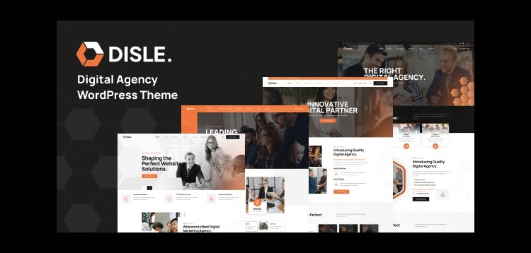 Item cover for download Disle - Digital Agency WordPress Theme