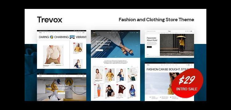 Item cover for download Trevox - Fashion and Clothing Store Theme