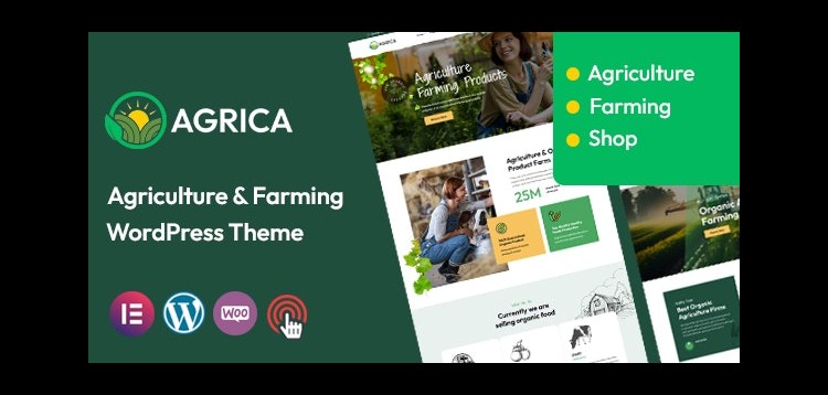 Item cover for download Agrica - Agriculture WordPress Theme
