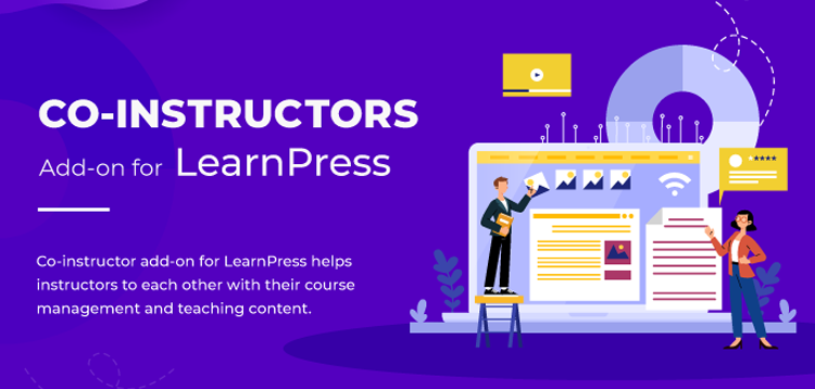 Item cover for download LearnPressCo-instructor Addon