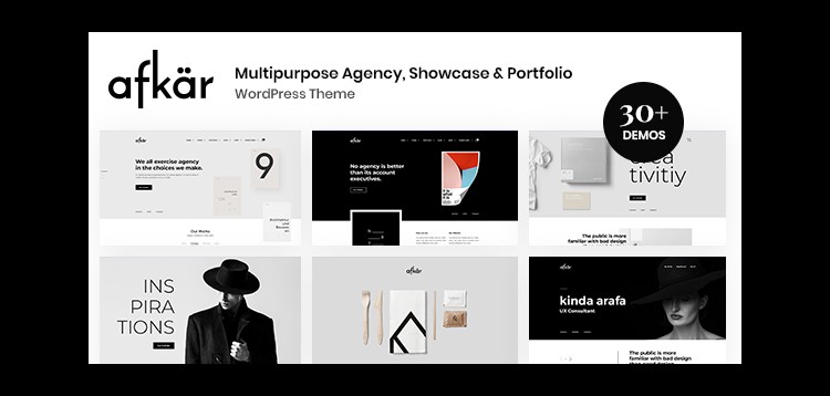 Item cover for download Afkar - Creative Portfolio WordPress Theme