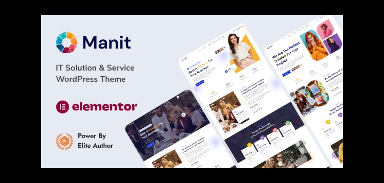 Item cover for download Manit - IT Solutions & Technology WordPress Theme