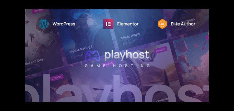 Item cover for download Playhost - Game Hosting Server WordPress Theme