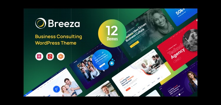 Item cover for download Breeza - Business Consulting WordPress Theme