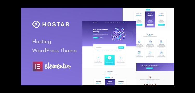 Item cover for download Hostar - Web Hosting WordPress Theme