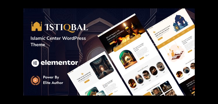 Item cover for download Istiqbal - Islamic Center & Mosque WordPress Theme