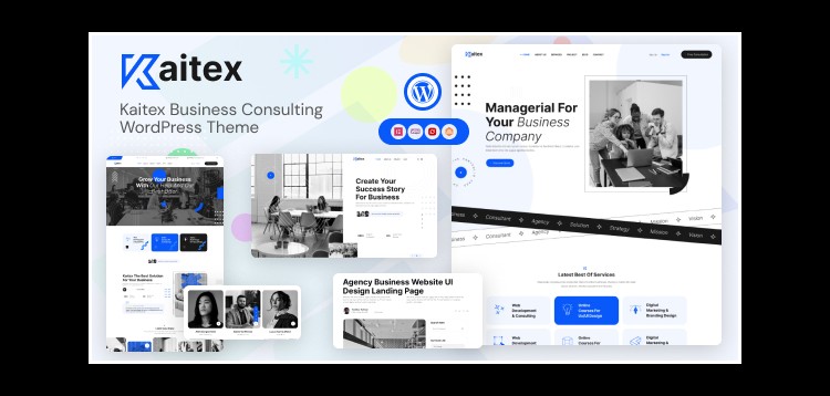 Item cover for download Kaitex - Business Consulting WordPress Theme